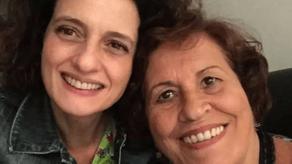 Denise Fraga e mãe, Wilma Fraga