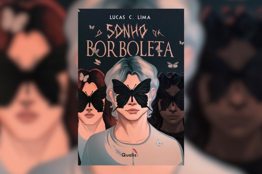 &#8220;O Sonho da Borboleta&#8221; narra a história de jovens que ficam presos em uma mansão abandonada repleta de mistérios (Imagem: Divulgação | Editora Qualis)