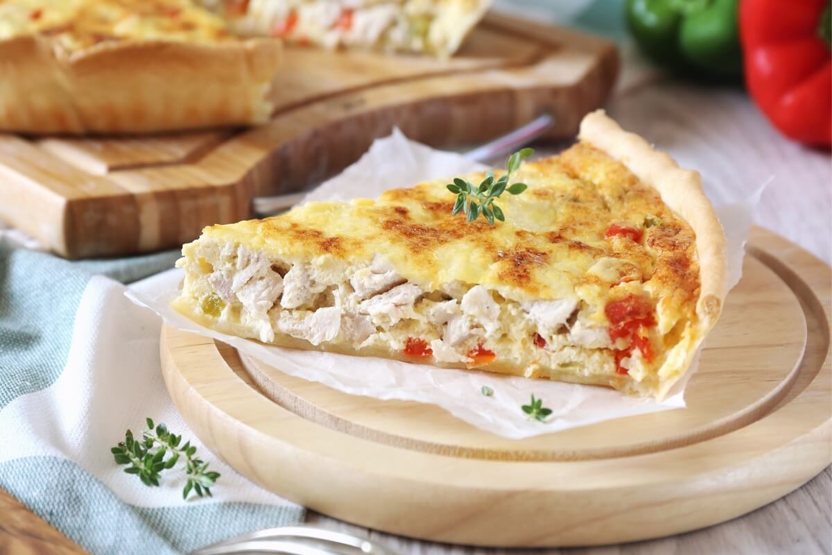 Quiche proteica de frango com palmito (Imagem: photosimysia | Shutterstock)