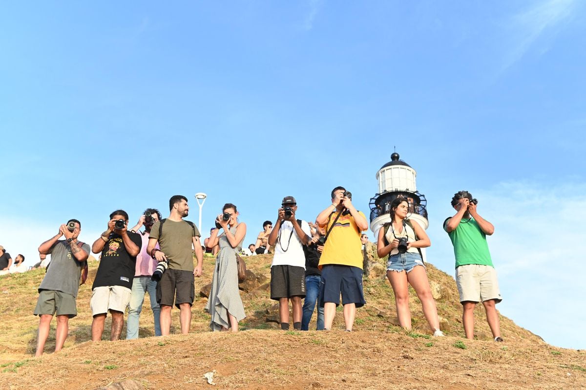 Fotógrafos se reuniram no Farol da Barra