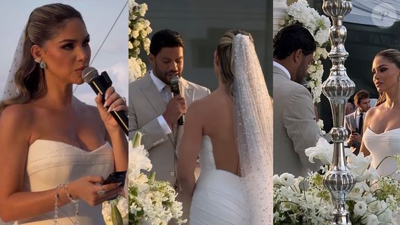 Hulk e Camila Ângelo por Reprodução/Redes Sociais