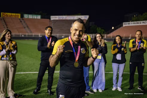 Rafael Stucchi, técnico do Novorizontino sub-20