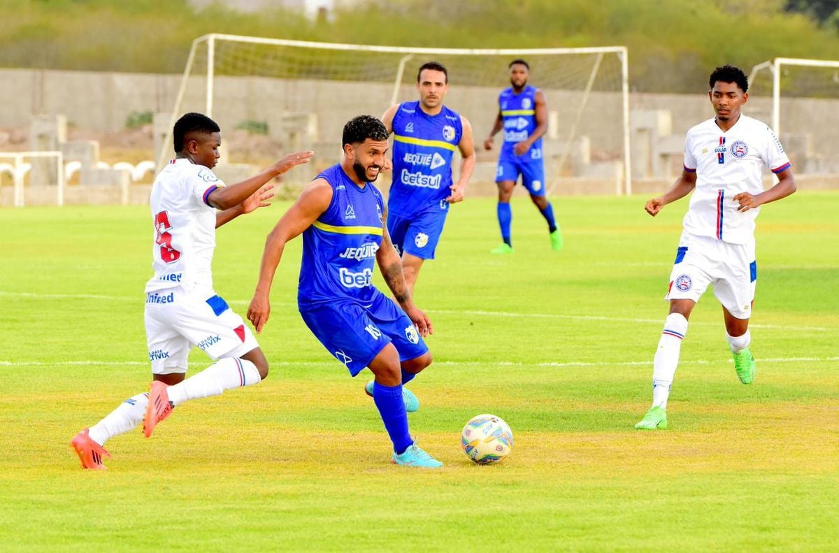 Jequié venceu o Bahia por 1x0 durante a pré-temporada