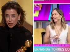 Imagem - Apresentadoras argentinas zombam de Fernanda Torres no Globo de Ouro: ‘Nem foi penteada’