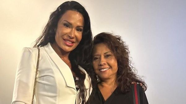 Gracyanne Barbosa e mãe Ledir