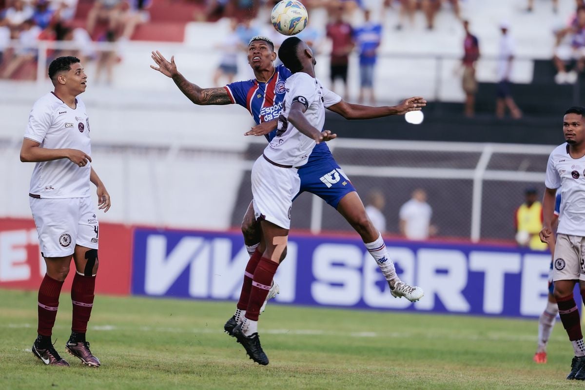 Marcos Victor foi titular na estreia do Bahia no Campeonato Baiano