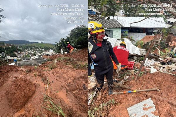 Bombeiros atuam em resgates