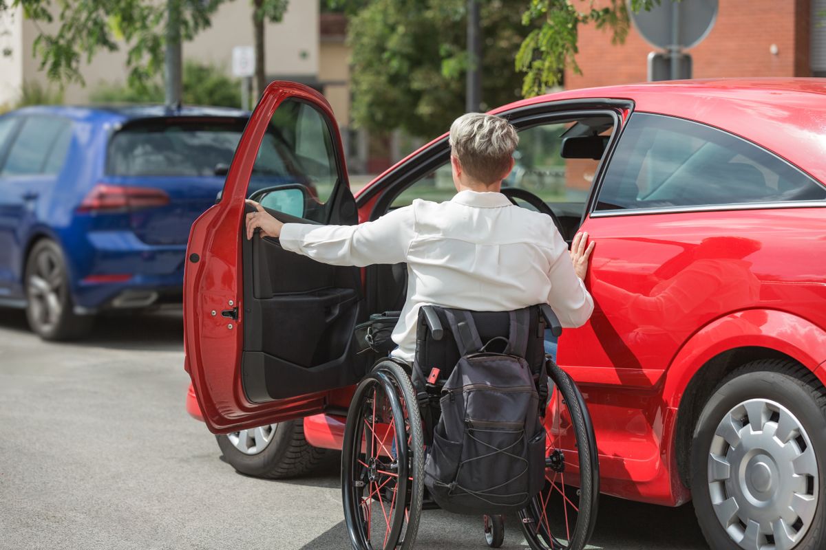 Carro adaptado