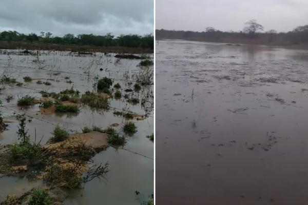 Chuva é registrada em Queimadas e São Domingos