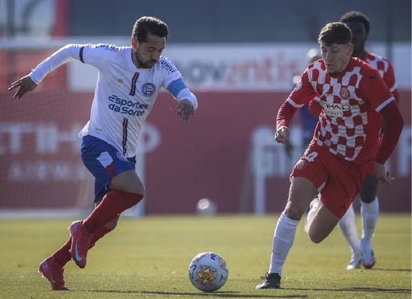 Bahia enfrentou o Girona em jogo-treino durante a pré-temporada na Espanha