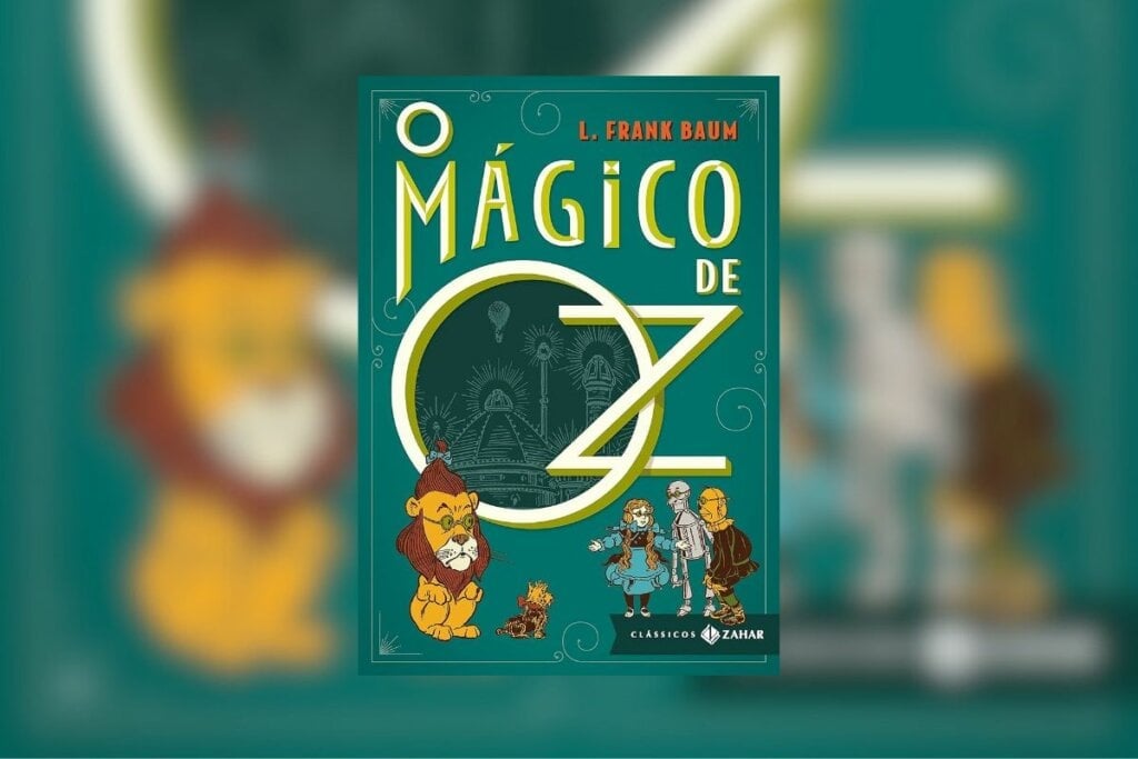 &#8220;O Mágico de Oz&#8221; é uma forma divertida de introduzir uma leitura mais desafiadora para as crianças (Imagem: Divulgação | Clássicos Zahar)