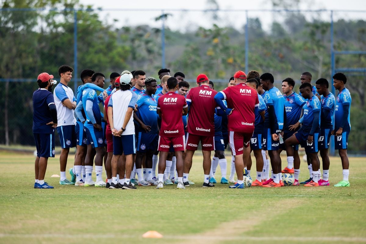 Elenco sub-20 do Bahia está pronto para enfrentar o Atlético de Alagoinhas