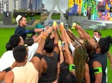 Imagem - Queda, choro e cooler: veja o que rolou na primeira festa do BBB 25