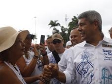 Imagem - Antes da caminhada, Jerônimo defende governo Lula e tira foco sobre eleição da Alba