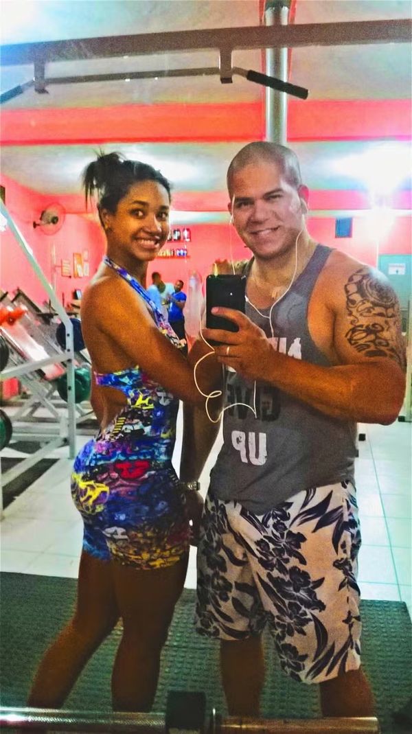 Aline Patriarca começando a vida fitness