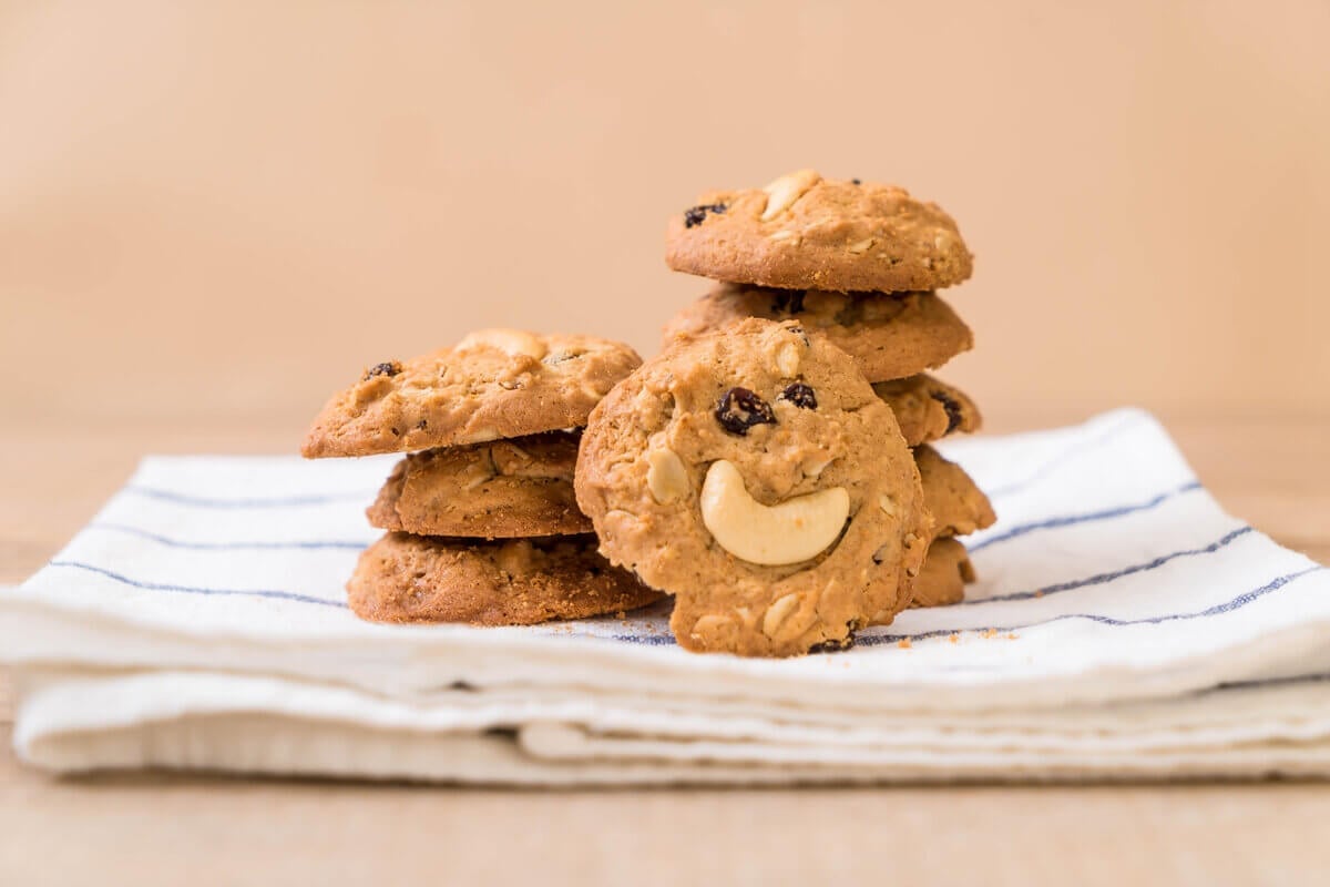 Cookie de castanha-de-caju (Imagem: gowithstock | Shutterstock)