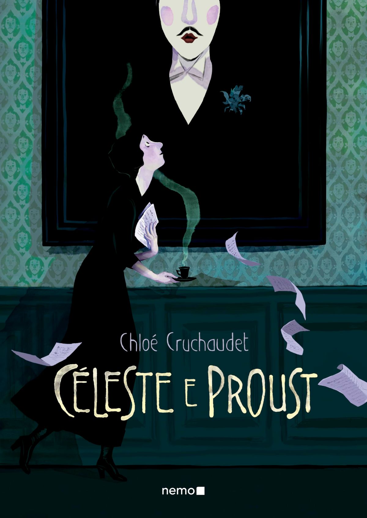 Capa da HQ Céleste e Proust