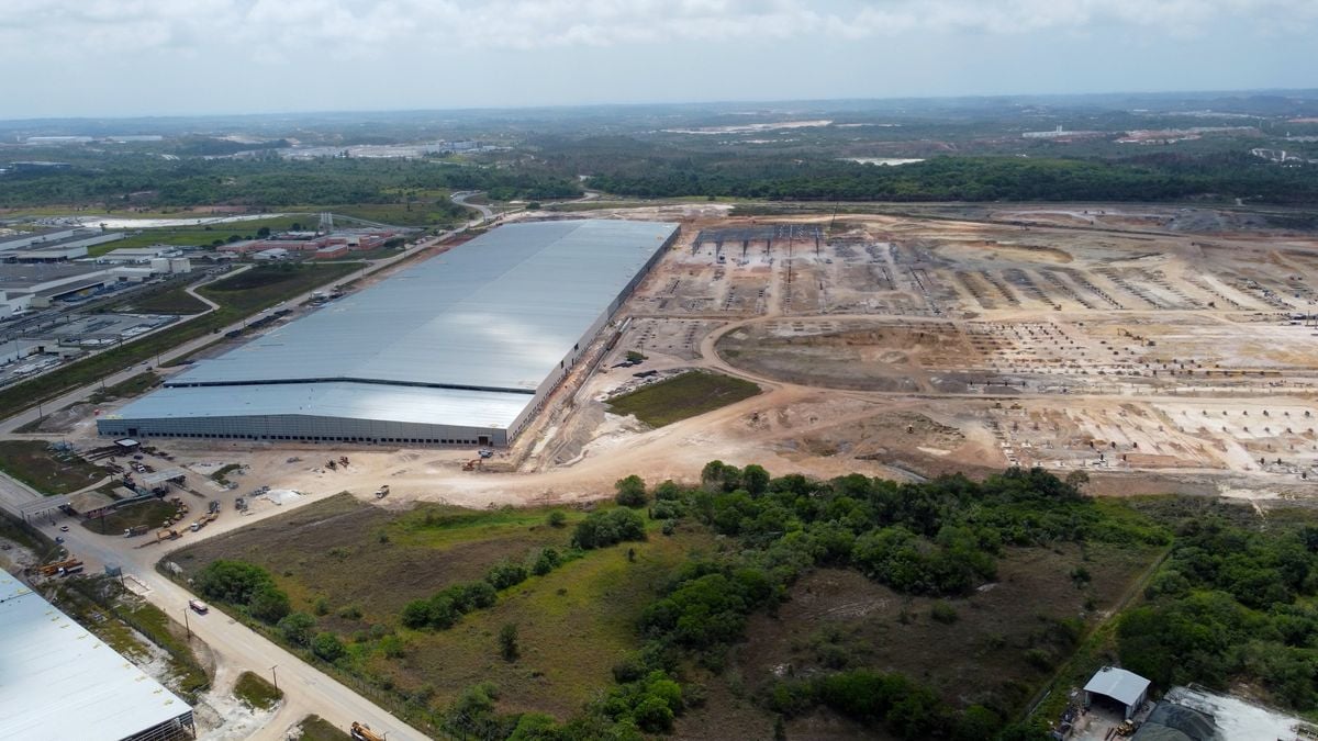 Fábrica da BYD em Camaçari 