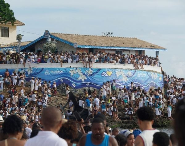 Festa de Iemanjá também terá milhares de pessoas em Salvador no dia 2 de fevereiro