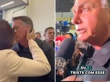 Imagem - Bolsonaro chora após ser impedido de ir à posse de Donald Trump: "Estou abalado"