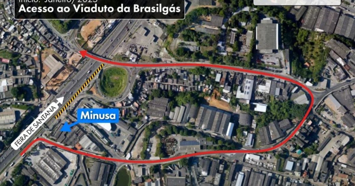 Imagem - BR-324: tráfego sentido Salvador-Feira é alterado temporariamente