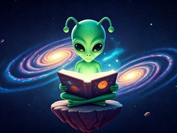 Imagem - 3 livros nacionais sobre alienígenas