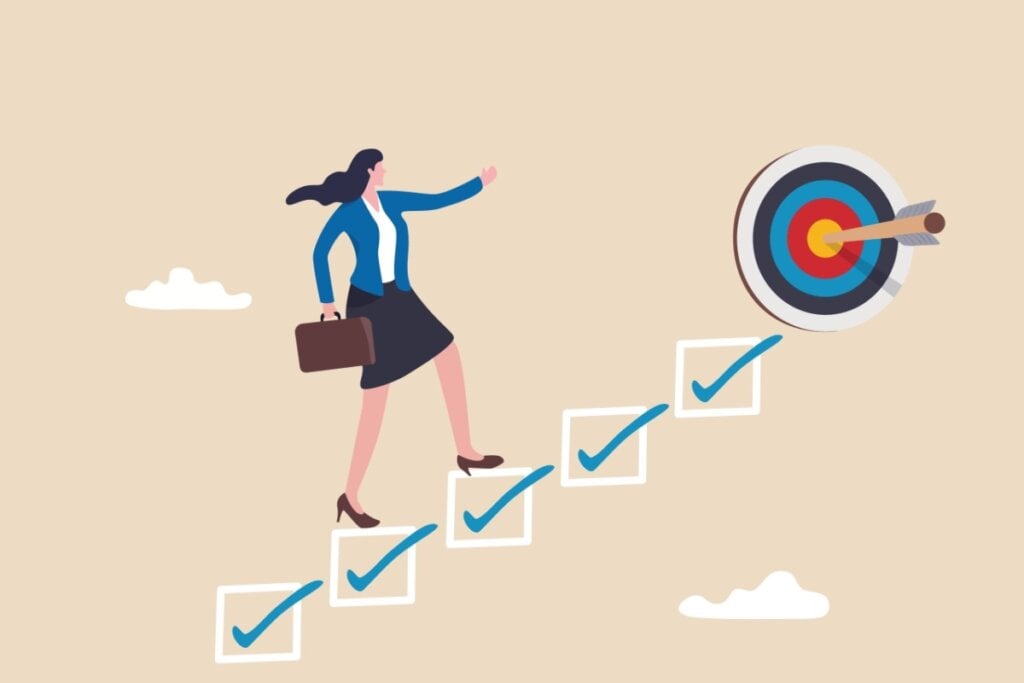 Para superar os obstáculos, é preciso fortalecer o propósito e o autoconhecimento (Imagem: eamesBot | Shutterstock)