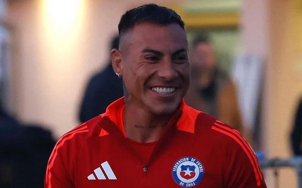 Eduardo Vargas com a seleção do Chile