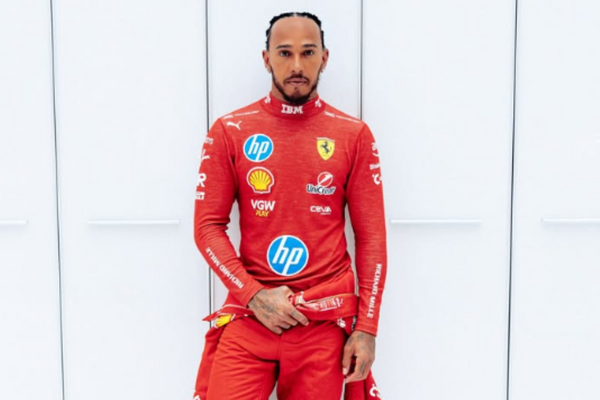 Lewis Hamilton na Ferrari