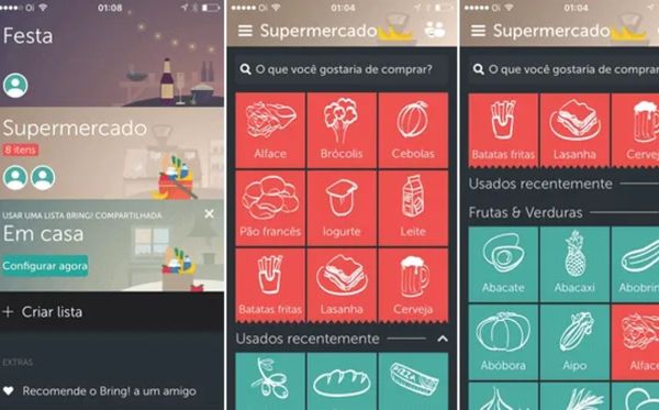 Lista de compras online facilita a vida do consumidor