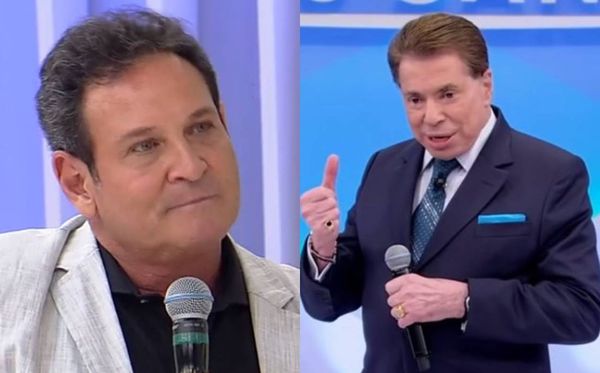 Luis Ricardo e Silvio Santos