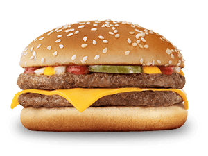 Duplo Burger com Queijo