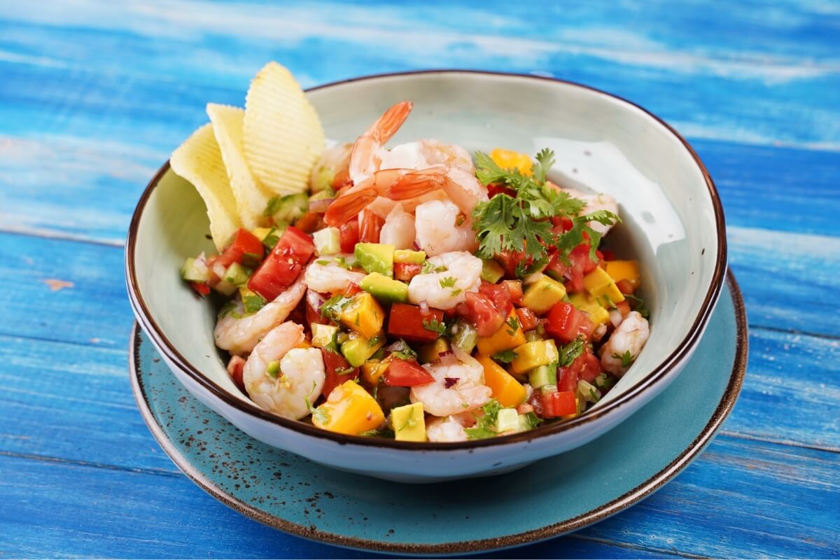 Ceviche de camarão (Imagem: Natalia Hanin | Shutterstock)