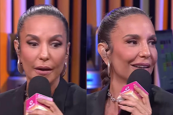 Ivete Sangalo em programa 