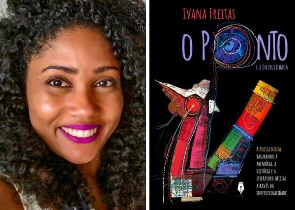 A escritora Ivana Freitas lança o livro 