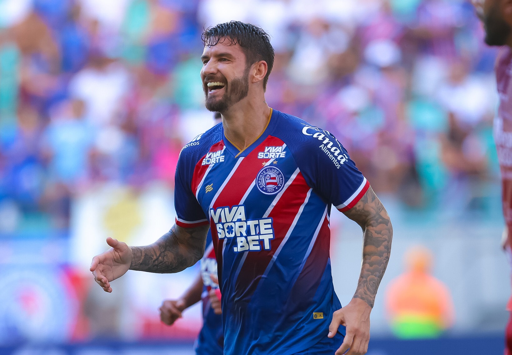 Everaldo marcou 19 gols no estádio por Catarina Brandão/EC Bahia