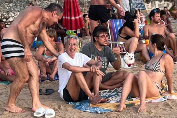 Caetano Veloso no Porto da Barra