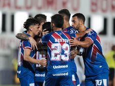 Imagem - Aos 16 anos Ruan Pablo celebra primeiro gol pelo profissional do Bahia: ‘Emocionado pra caralho’