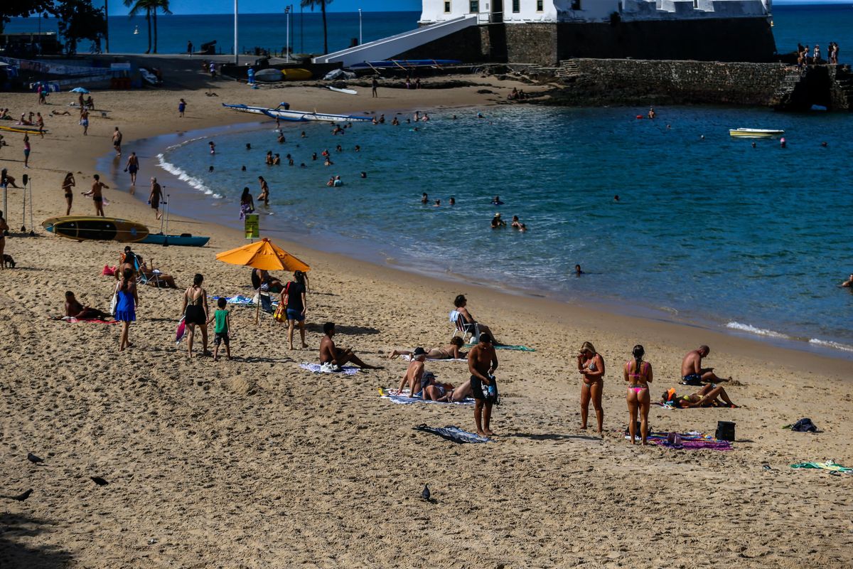 Porto da Barra na manhã desta quarta-feira (29)