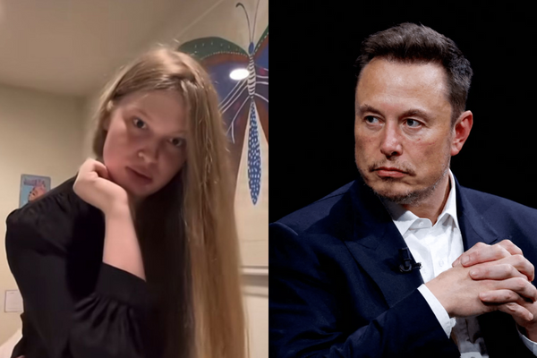 Vivian Jenna Wilson e pai ElonMusk