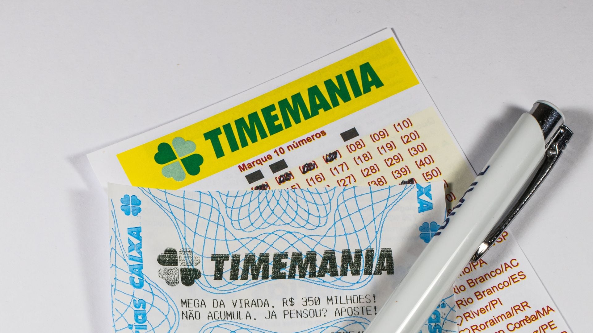 Imagem - Resultado da Timemania 2330, desta quinta-feira (11)