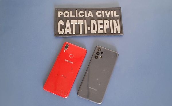 Celulares apreendidos serão periciados