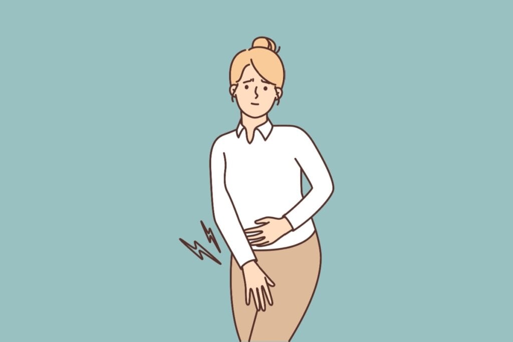 Segurar a urina implica o aumento do risco de infecções do trato urinário e o provável desequilíbrio da flora vaginal (Imagem: Alphavector | Shutterstock)