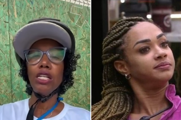 Tia faz pedido a Iemanjá para Aline Patriarca 