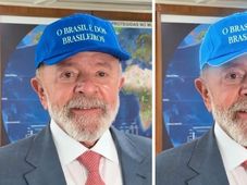 Imagem - Lula entra na 'guerra dos bonés' e posta vídeo com acessório