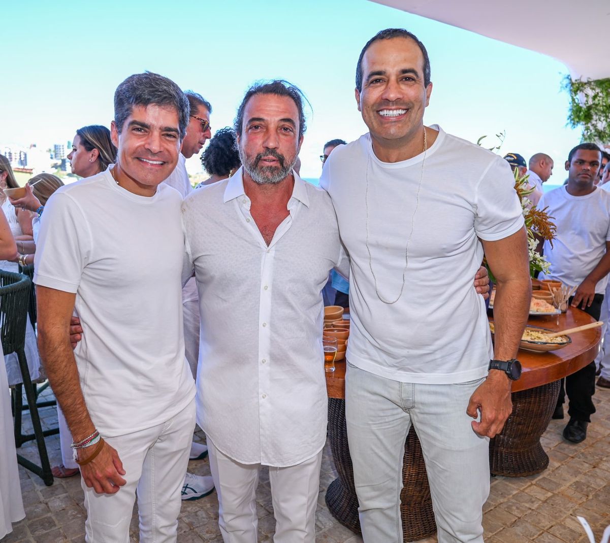 ACM Neto, Itamar Musse e Bruno Reis