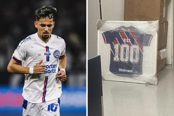 Biel completaria 100 jogos pelo Bahia contra o Vitória