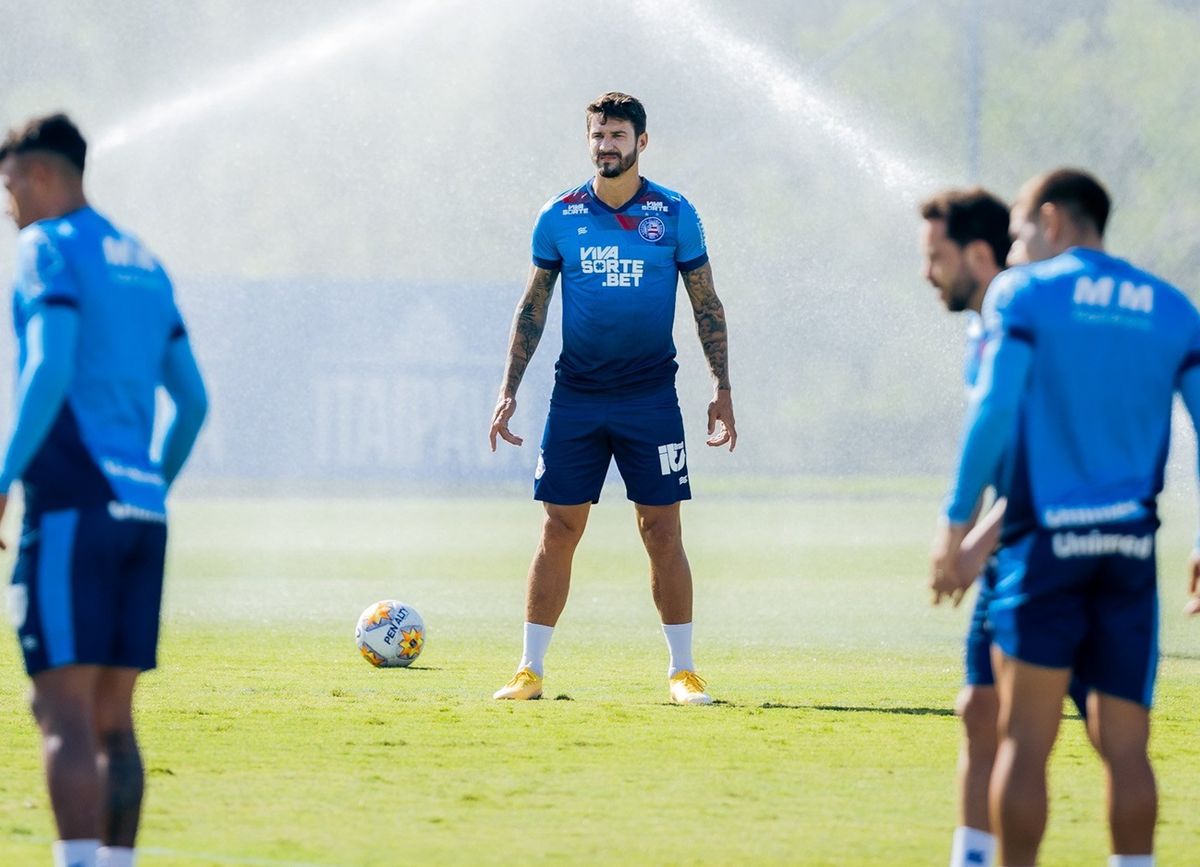 Everaldo deve ganhar nova chance no ataque do Bahia contra a Juazeirense