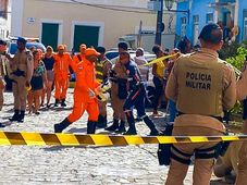 Imagem - Turista morre durante desabamento na Igreja de São Francisco de Assis