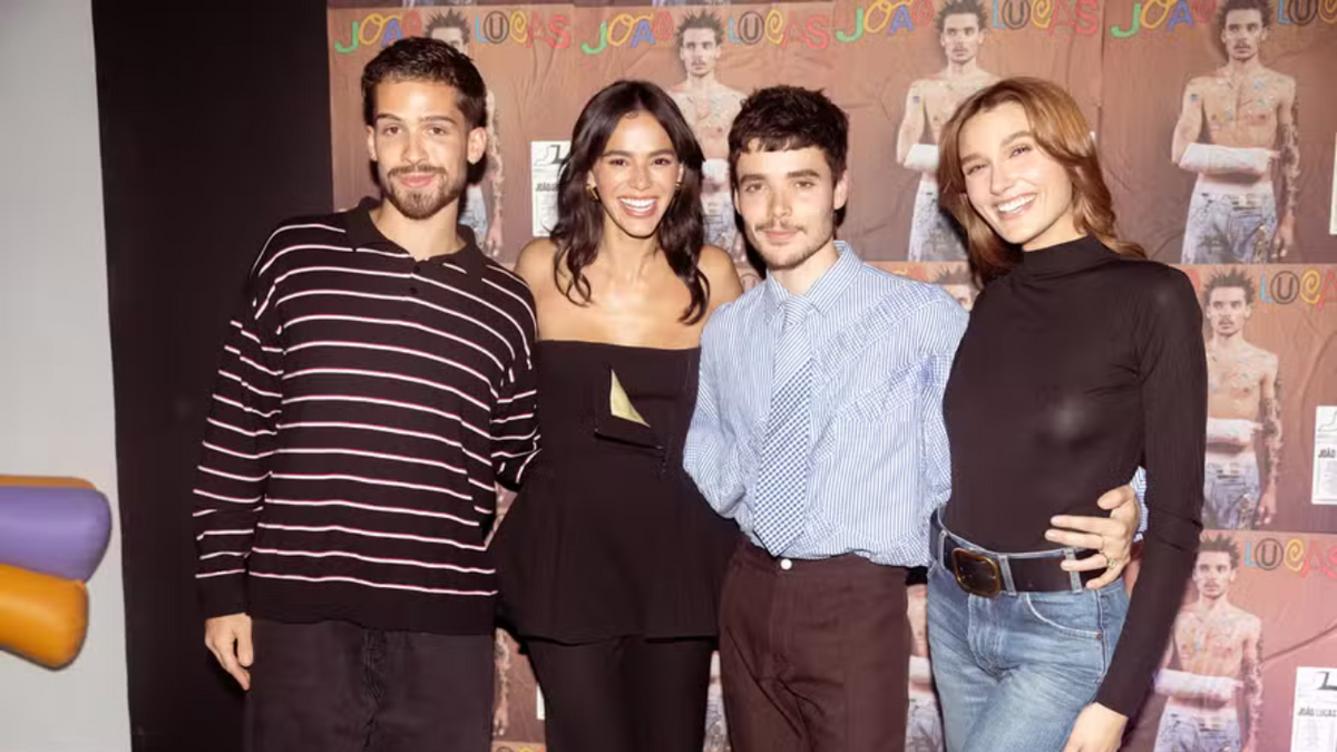 João Guilherme, Bruna, João Lucas e Sacha